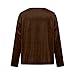 Fall Winter Velvet Tops for Women 2026 Fashion Cowl Neck Shirts Casual Long Sleeve Solid Color Blouses Loose T-Shirts