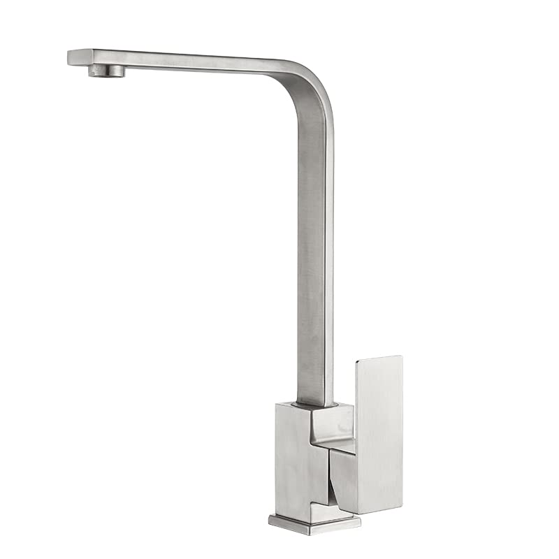Grifos táctiles, grifo de fregadero de cocina para bar casa de campo comercial, grifo de cocina de oro cepillado/níquel/negro, grifo mezclador de agua caliente y fría, grifo de agua de grúa mezclador