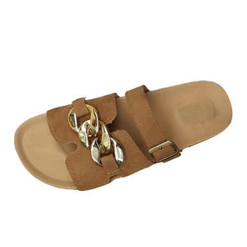 Sandales d'été pour femme à semelle épaisse pour la plage