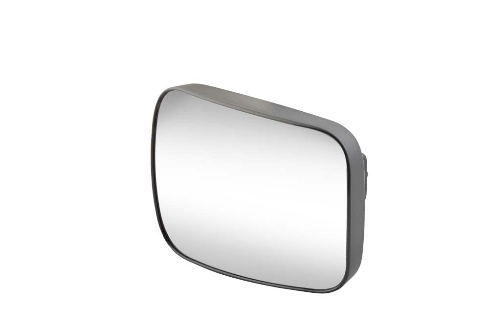 HELLA 8SB 015 039-081 Wide-Angle Mirror - Screw-on - Black - Width: 219mm - Height: 164mm - Left and right