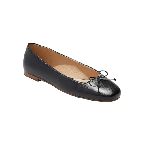 Jack Rogers Women's Kenlyn Ballet Leather Flat
