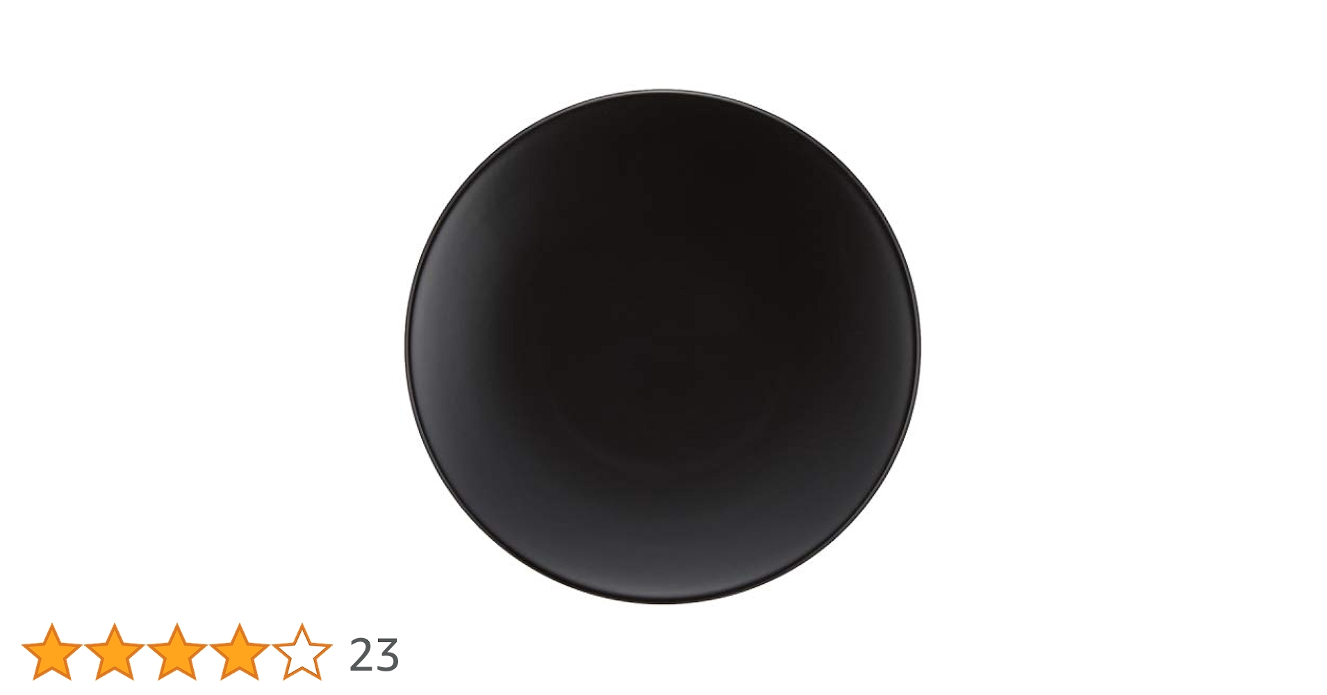 Amazon.co.jp: 光洋陶器 Koyo 皿 パティオ 約28cm 丸皿 黒