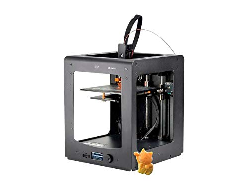 Monoprice Maker Ultimate 3D Printer With Large Heated (200 x 200 x 175mm ) Build Plate, MK11 DirectDrive Extruder + Free Sample PLA Filament & 4GB MicroSD Card Preloaded With Printable 3D Models