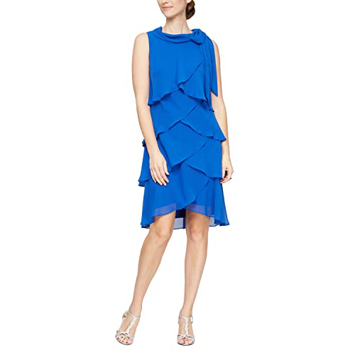 Image of S.L. Fashions Women's Sleeveless Tier Dress
