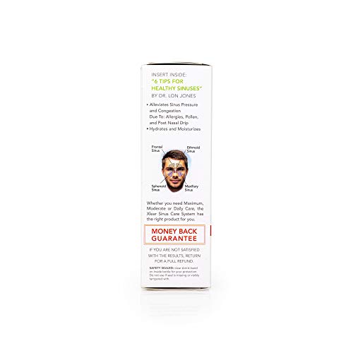 Xlear Max Saline Nasal Spray, Natural Formula With Xylitol, Capsicum And Aloe, Nasal Decongestant For Sinus Pressure, Headache, Dry Nose For Kids And Adults, 1.5 Fl Oz (Pack Of 1) #TOP5
