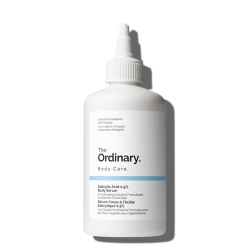 The Ordinary Salicylic Acid 0.5% Body Serum, Siero corpo Acido Salicilico, Trattamento esfoliante per pelle soggetta a imperfezioni, 240ml
