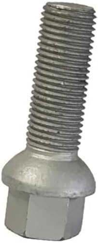 10 śrub do kół bolce koła srebrne kulkowe M14x1,5 50 mm (R14)