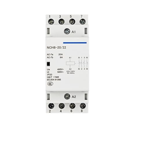 Contacteur AC 220V pour automatiser le chauffage et soulager le réseau monophasé
