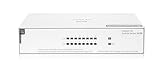 HPE Networking Instant On Switch Series 1430 8-Port Gb Unmanaged Layer 2 Ethernet Switch with PoE | 8X 1G | 8X CL4 PoE (64W) | Fan-Less | US Cord (R8R46A#ABA)