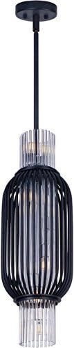 Maxim Aviary-Pendant 8 Light-9.5 Inches Wide by 27 inches high-Anthracite Finish