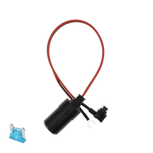 Adaptateur allume-cigare femelle avec câble pour fusible Micro 2A