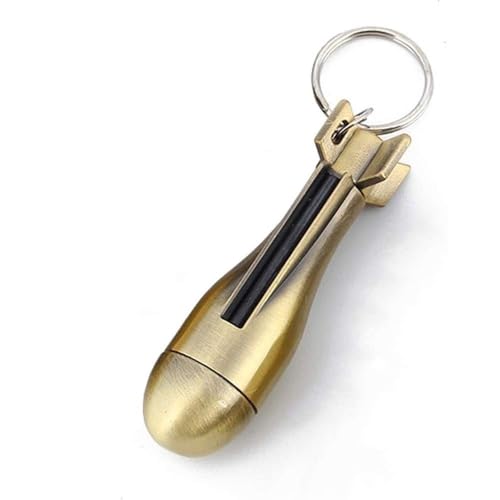 Accendino a cherosene, accendino portatile a cherosene portachiavi con fiammiferi in metallo, accendino a carburante ricaricabile da campeggio all'aperto, accendino in metallo con fiammiferi permanent