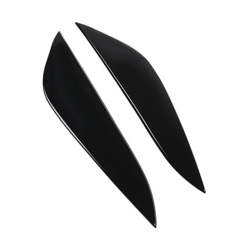 Sourcils de phare Tesla Model 3 garniture paupières auto noir brillant 2017-2022