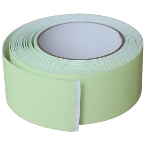 Image of Anti Slip Tape 2 Inch Wide, Waterproof Grip Adhesive Heavy Duty High Traction Friction for Indoor /Outdoor Steps (17 Ft /Glow).