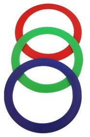 Softee Equipment 0009301 Malabares Juego Aros, Blanco, S