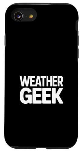 Funny Weather Geek �i�� ���� �j�� �M���O �W���[�N �X�}�z�P�[�X iPhone SE (2020) / 7 / 8 �p