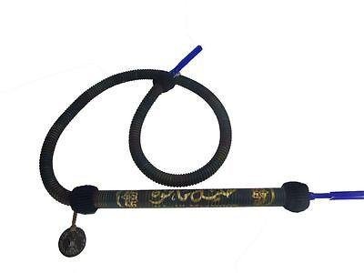 Khalil Mamoon Signature Rainbow BLUE Hookah Hose 70" Inches Long