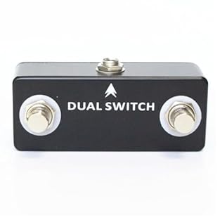 【Dual Footswitch Design】This for MOSKY Dual Switch Guitar Effect Pedal features a dual momentary footswitch design, perfect for various applications where a dual footswitch is needed. 【Compact and for durable】Made of full metal shell, this pedal is d...
