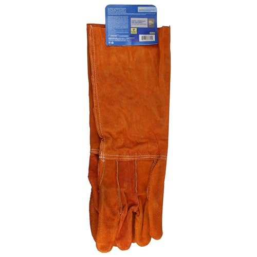 Guantes de carnaza largos 24 Imagen adicional