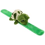 Design Unique Et Fonctionnel: Ce bracelet à claque en peluche en forme de tortue offre une combinaison parfaite entre un design mignon et une fonctionnalité pratique, s'ajustant facilement au poignet pour un port confortable et un style ludique adapté aux enfants et couples