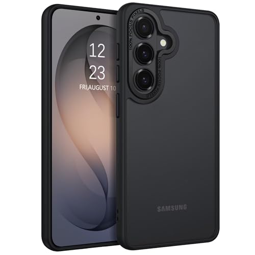 Image of DIZORO Polycarbonate Matte Case Compatible with Samsung S26 Plus 5G Translucent Frosted Hard Back Phone Case Anti-Fingerprint Anti-Slip Shockproof Protective Back Case Cover for Samsung S26 Plus 5G
