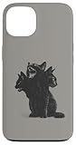 Photo Gallery 3 headed cat vintage grunge alt 90s halloween goth horror custodia per iphone 13 Photo Gallery 3 headed cat vintage grunge alt 90s halloween goth horror custodia per iphone 13