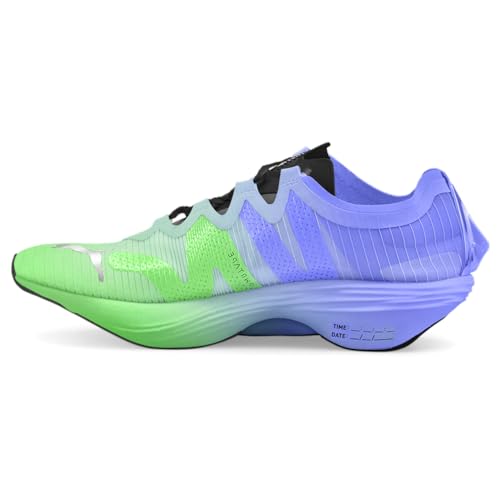PUMA Womens Fast-FWD Nitro Elite Running Sneakers Shoes - Green, Purple - Size 8 M3