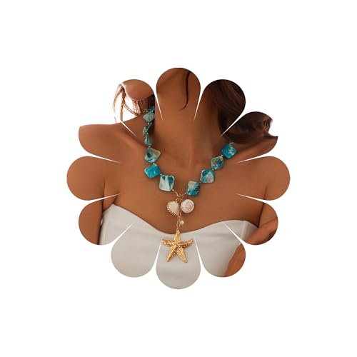 Collier étoile de mer doré pour sublimer vos tenues de plage
