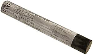 R&F Pigment Stick - 38ml - Ivory Black - View #5