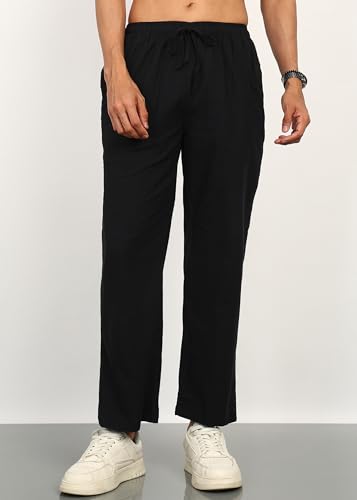Image of Men's Cotton Linen Pajama