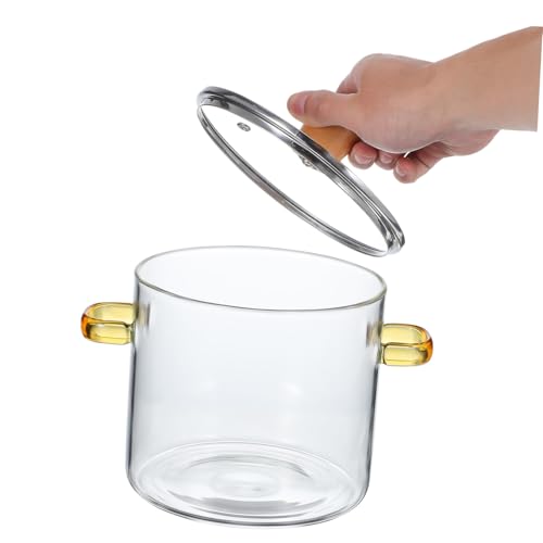 Marmite verre feu direct résistant pour cuire sans coller et sans odeur - 8
