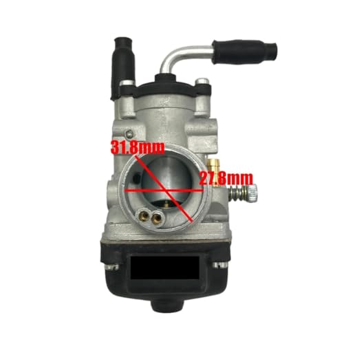 Carburador tipo Dellorto PHBG 21 AD para scooter MBK 50cc y 100cc 2T 2