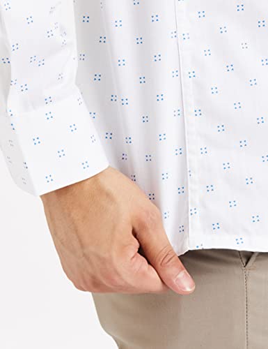 Image of Diverse Men's Cotton Printed Full Sleeve Regular Formal Shirt
