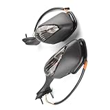 Espejo retrovisor de Motocicleta Espejos retrovisores ahumados señal de Giro para CBR1000RR 2008-2016