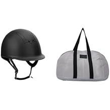 TuffRider Show Time Protective Head Gear Helmet for Equestrian Riders with Mesh Helmet Bag with Assorted Color