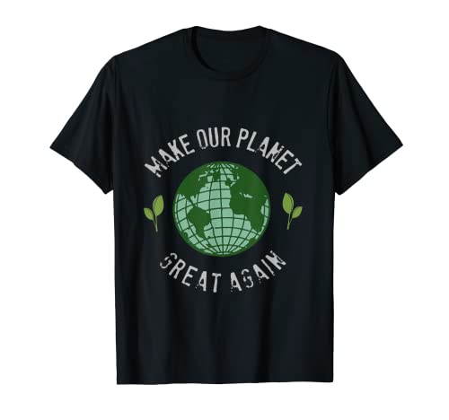 Cambio climático Camisas Calentamiento global Aumentar la conciencia Planeta Camiseta