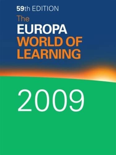 The Europa World of Learning 2009      59th Edition