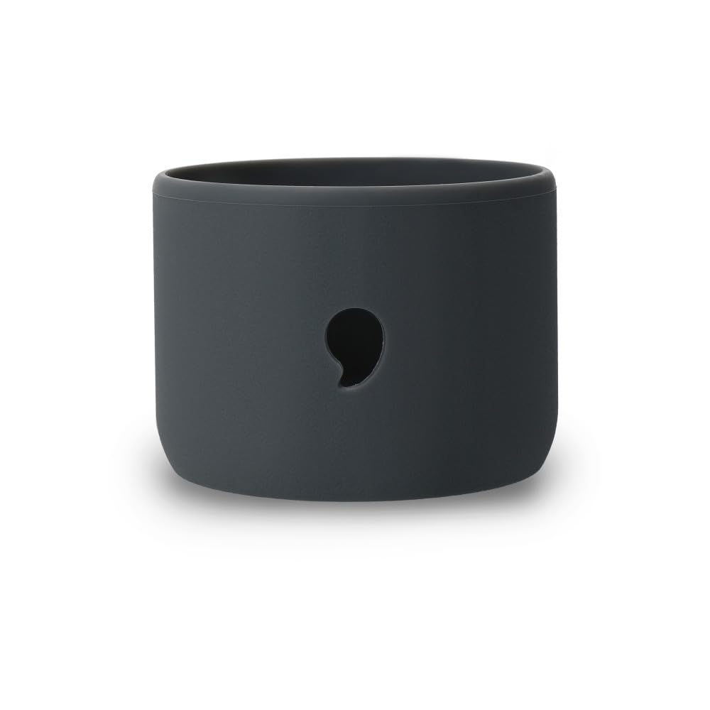 S'well Small Silicone Bumper, Grey, Fits 500ml Water Bottles, No-Slip Grip and Easy Slide On for Protection