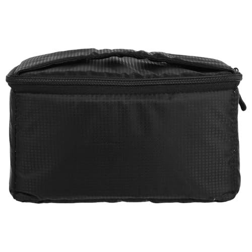 Bolsa para cámara digital DSLR pequeña con organizador de almacenamiento negro