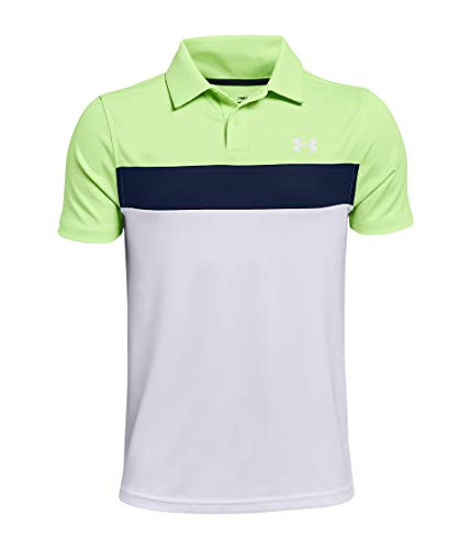 Polo Under Armour Performance Blocked idéal pour le golf junior
