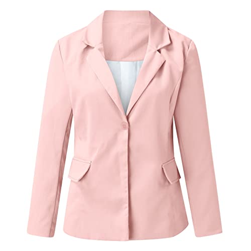 Petite veste style costume unie manches longues taille M contre les matins indécis - 4