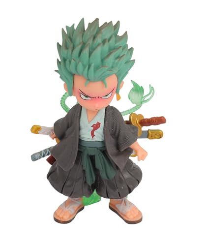 Image of Daiyamondo Premium Anime Action Figure- Unlease The Power of Highly Detailed Collectible with Dynamic Pose (Small Angry Zoro)