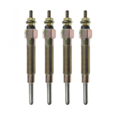 Image of Compatible With Hyundai For H-1 H100 2.7L For Turbo Diesel Heater Glow Plugs 11065-43G01 4PCS Car Engine Preheating Plug Car Dual Core Glow Plug