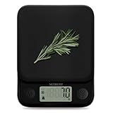 NUTRI FIT Food Scale Kitchen Scale Weigh...