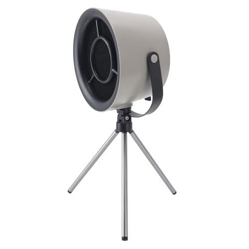 SIXRUN Hotte Portable, Hottes de Table à Forte Aspiration avec Ventilateur D'Extraction 3 Vitesses Petit pour Activités en Plein Air, Design Compact