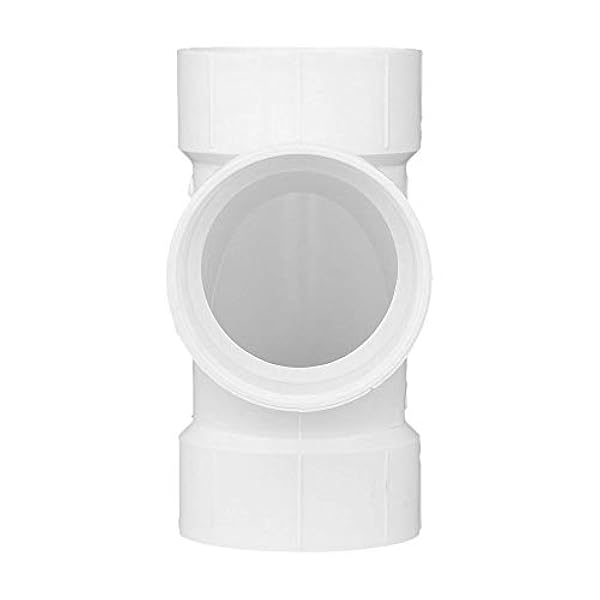 Charlotte Pipe 7,6 cm DWV sanitär t-shirt PVC DWV (avlopp, avfall och ventil) schema 40 (en enhet)