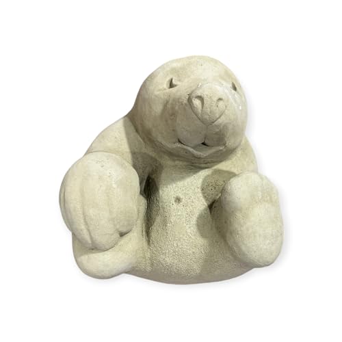 OriginalPaul Skulp & Betondesign Verspielter Maulwurf auf dem Rücken...