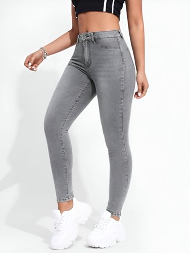 Image of Ben Martin Women's High Rise Skinny Fit Stretchable Denim Jeans Pant