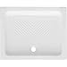 PIATTO DOCCIA RETTANGOLARE IN CERAMICA DIANFLEX cm 70 x 100 H 10