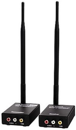 BW 1W Long Distance Video&Stereo System Add Wireless Transmission - Black